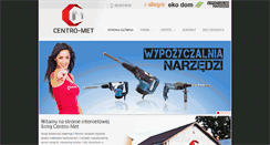 Desktop Screenshot of centro-met.pl